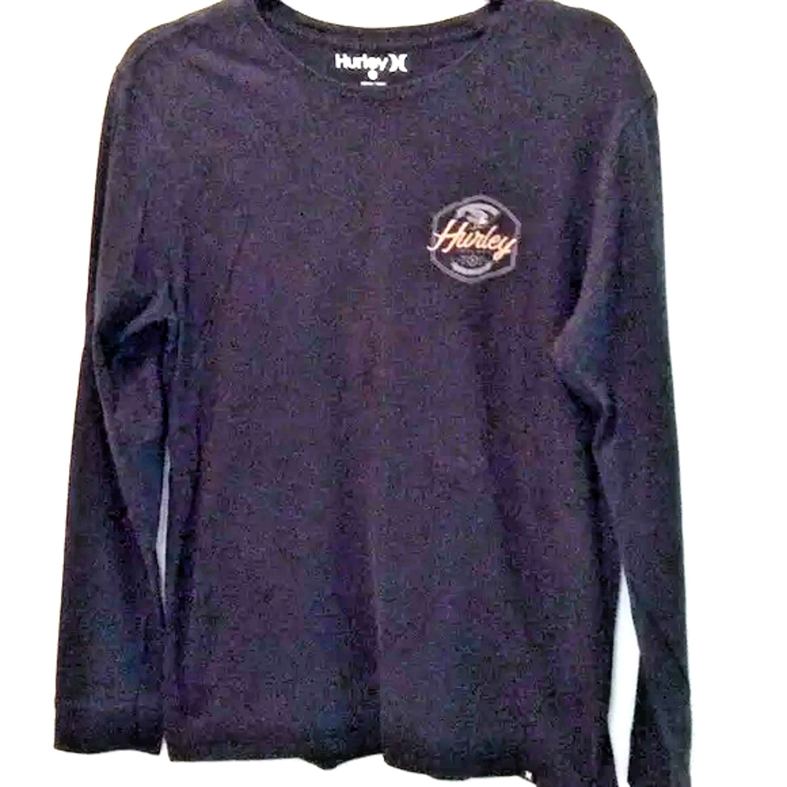Hurley HURLEY MEN’S LONG SLEEVE BLACK TEE SHIRT Sz MEDIUM Size US M / EU 48-50 / 2 - 1 Thumbnail
