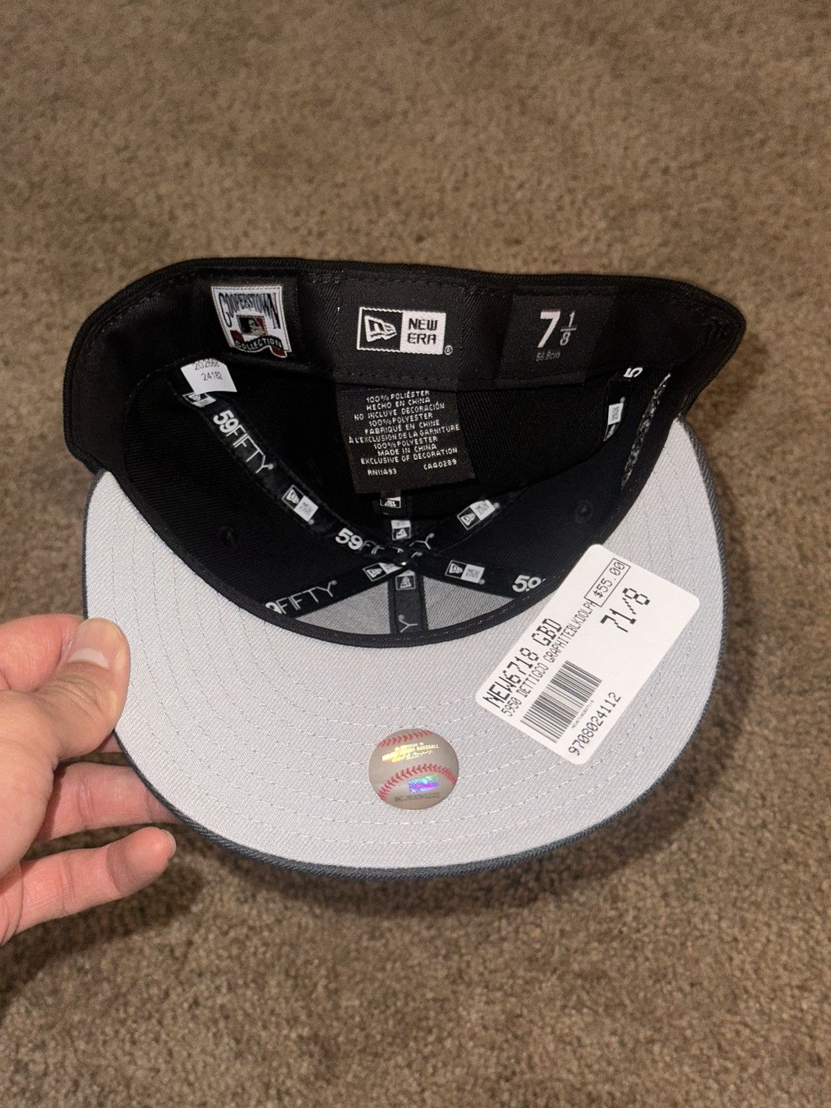 Hat Club × MyFitteds × New Era HAT CLUB Detroit Tigers World Series Patch Size 7 1/8 Size ONE SIZE - 5 Thumbnail