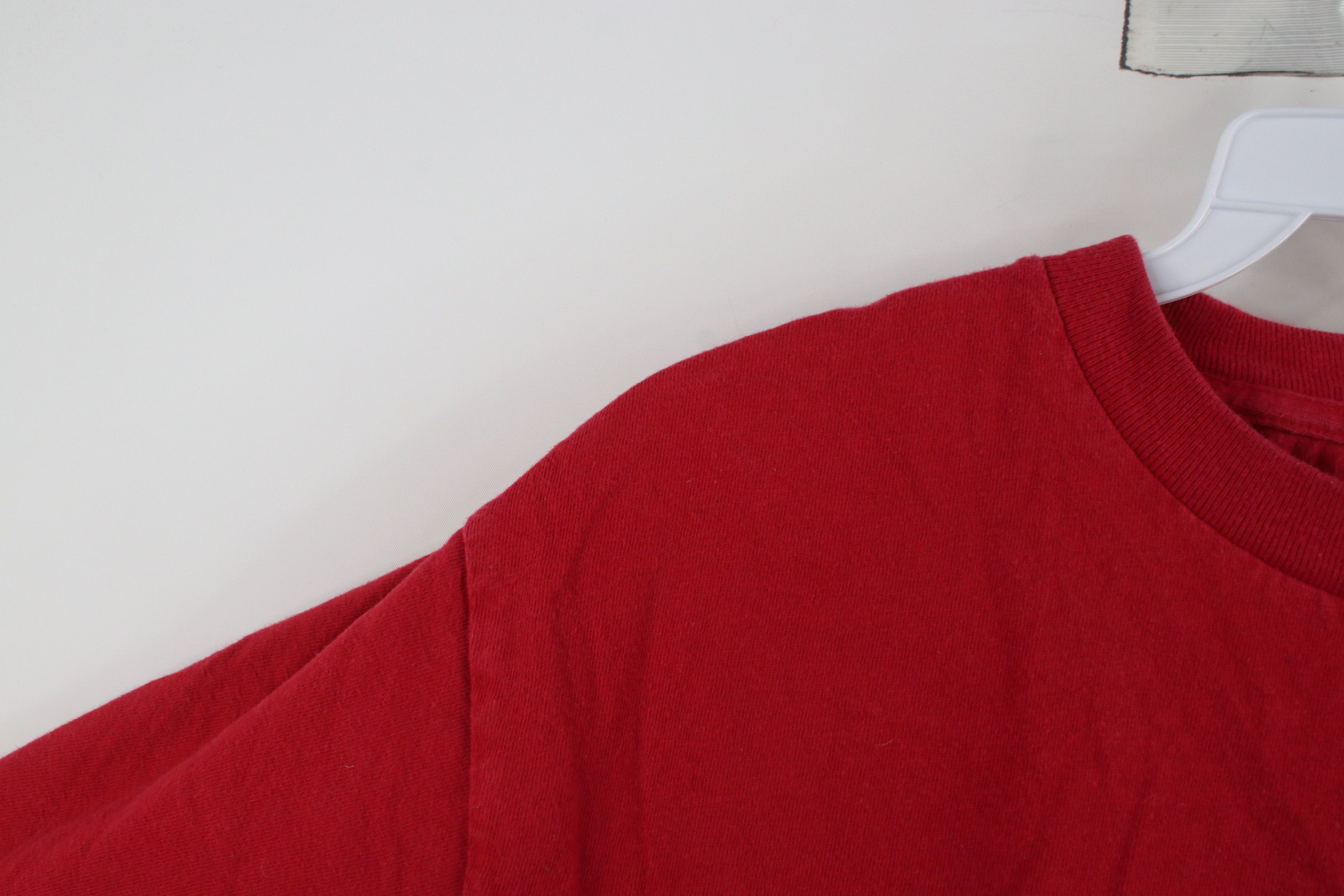 Fox Racing × Vintage Vintage Fox Racing Big Logo Short Sleeve T-Shirt Red Cotton Size US M / EU 48-50 / 2 - 5 Thumbnail