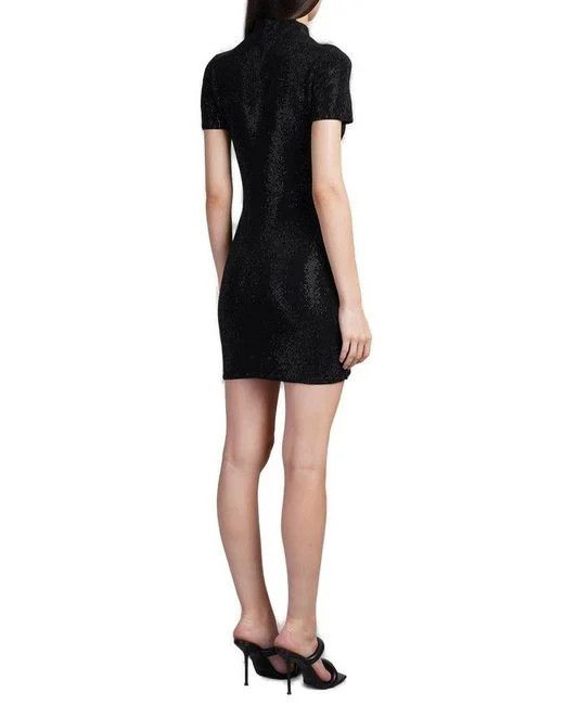 Alexander Wang o1s22i1n0225 Mini Dress in Black Size M / US 6-8 / IT 42-44 - 2 Thumbnail