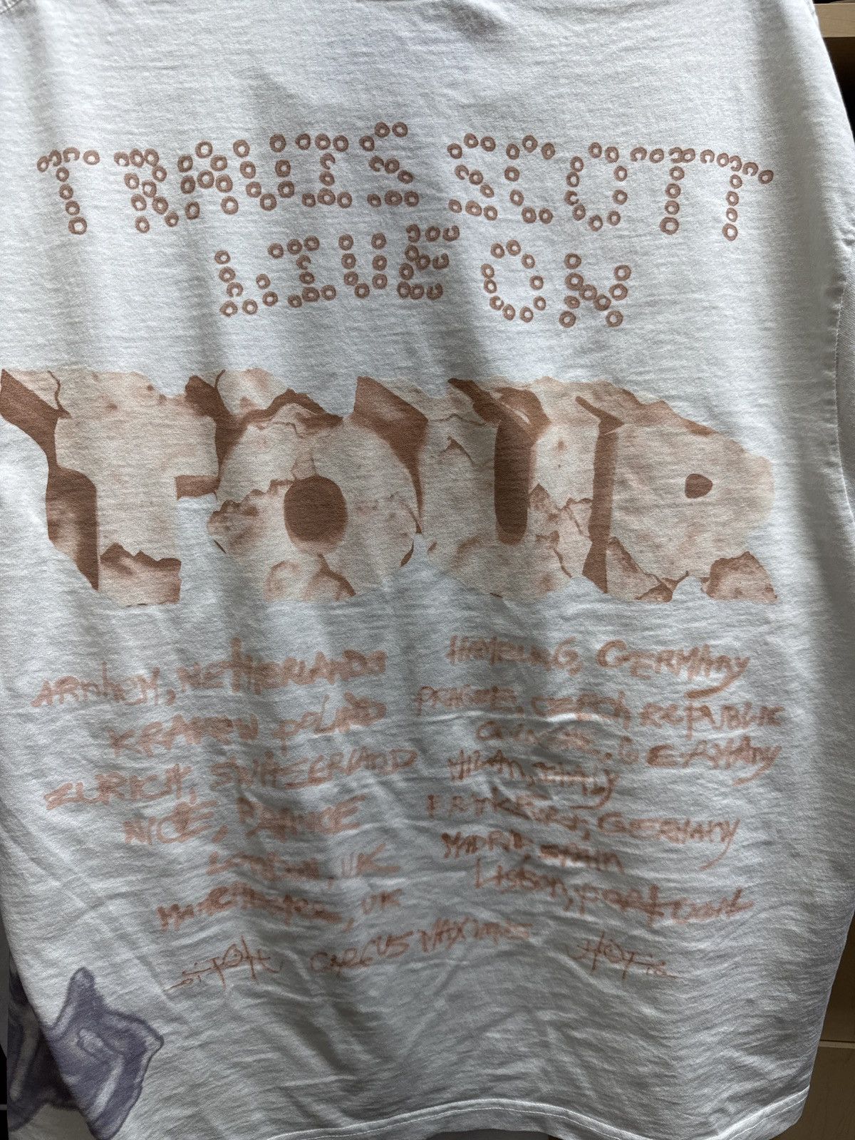 Travis Scott Travis Scott Skizo xl t shirt Size US XL / EU 56 / 4 - 3 Thumbnail