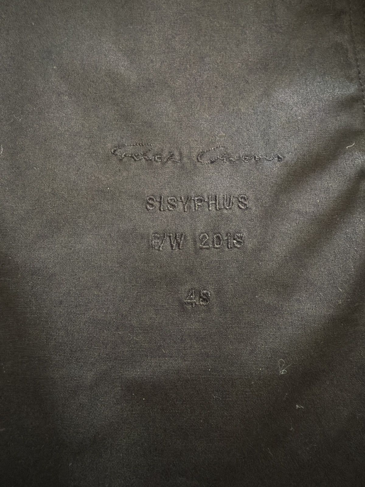 Rick Owens FW18 SISYPHUS Boiled Wool Overshirt Worker Outershirt Size US M / EU 48-50 / 2 - 5 Thumbnail