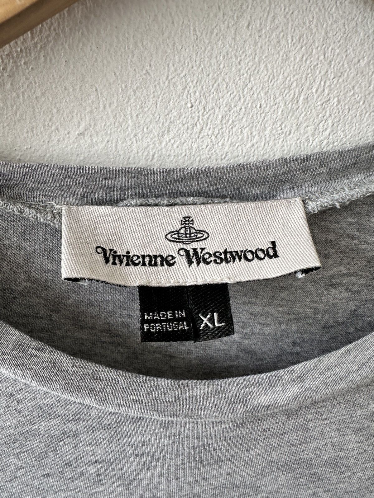 Vivienne Westwood Vivienne Westwood cotton gray T shirt Size US XL / EU 56 / 4 - 6 Thumbnail