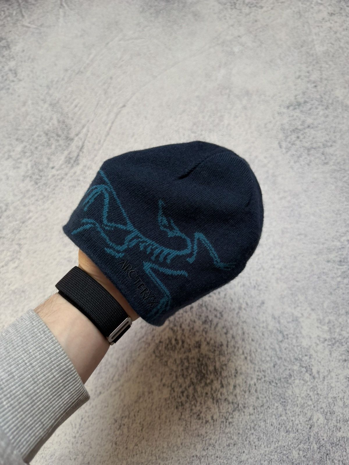 Arc'teryx Arc'teryx Bird Head Toque Beanie Wool Hat Blue 58cm Gorpcore Size ONE SIZE - 4 Thumbnail