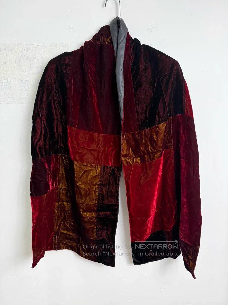 Comme des Garcons Comme Des Garcons Metallic velvet and silk satin scarf Size ONE SIZE - 1 Thumbnail
