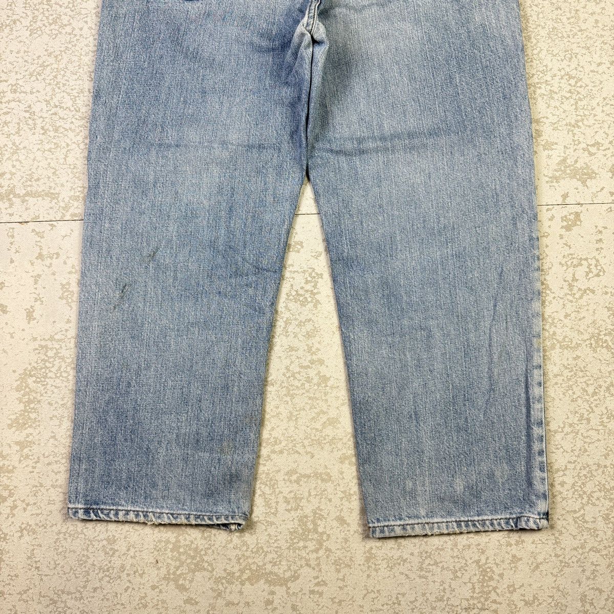 If Six Was Nine × Levi's × Vintage 💥Vintage 90s Levis 503 Distressed Light Blue Jean Size US 34 / EU 50 - 11 Thumbnail