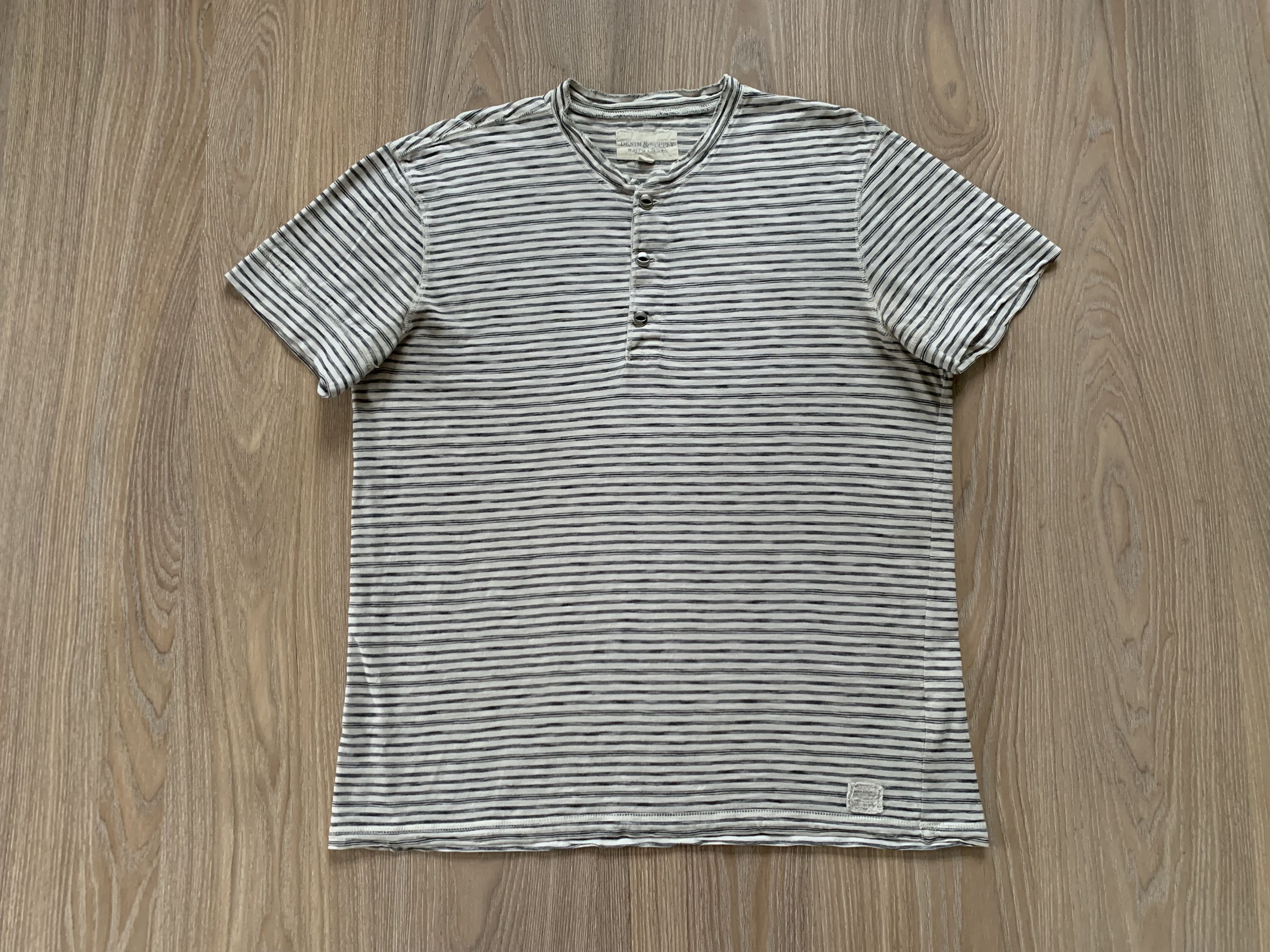 Denim & Supply Ralph Lauren × Polo Ralph Lauren × Ralph Lauren Denim & Supply Ralph Lauren Striped Short Sleeve T Shirt Size US L / EU 52-54 / 3 - 2 Thumbnail