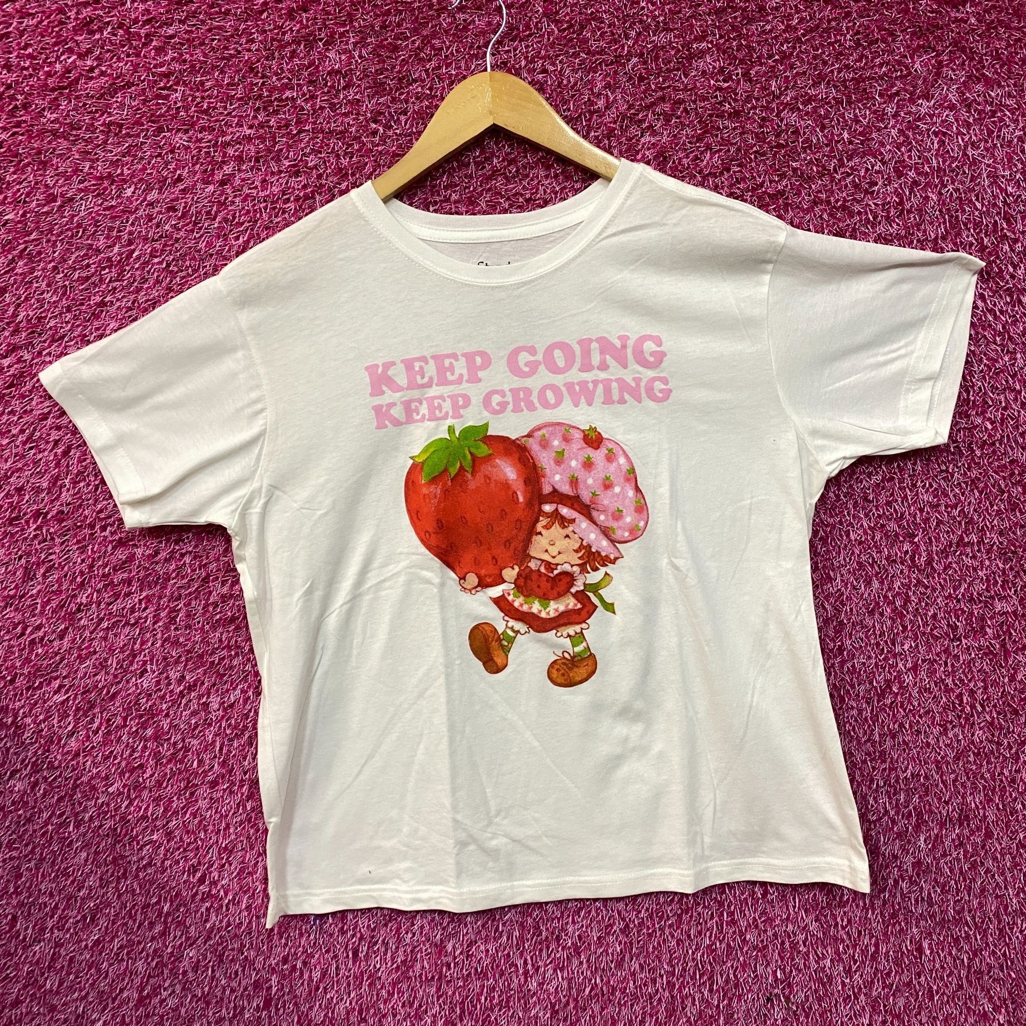 Other Strawberry Short Cake Keep Going Keep Growing Cute T-Shirt X Size XL / US 12-14 / IT 48-50 - 3 Thumbnail