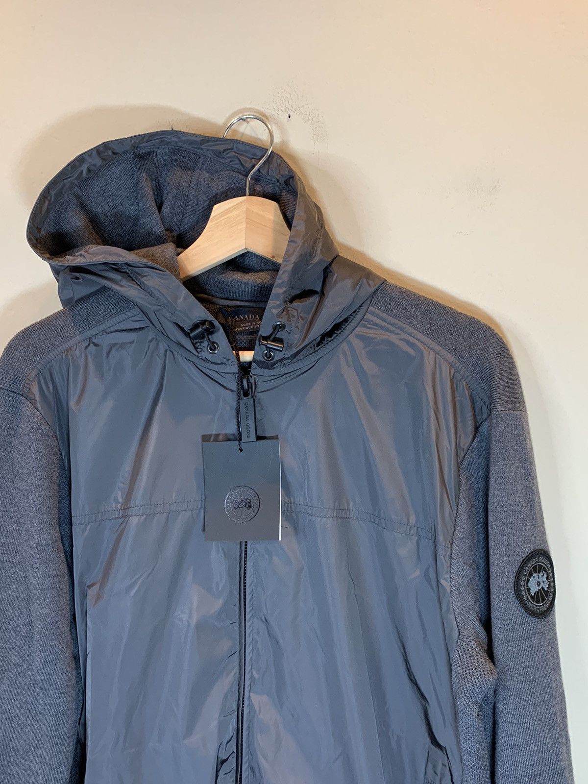 Canada Goose × Designer *RARE* New Canada Goose Merino Wool Windbridge Hoody Jacket Size US M / EU 48-50 / 2 - 2 Thumbnail