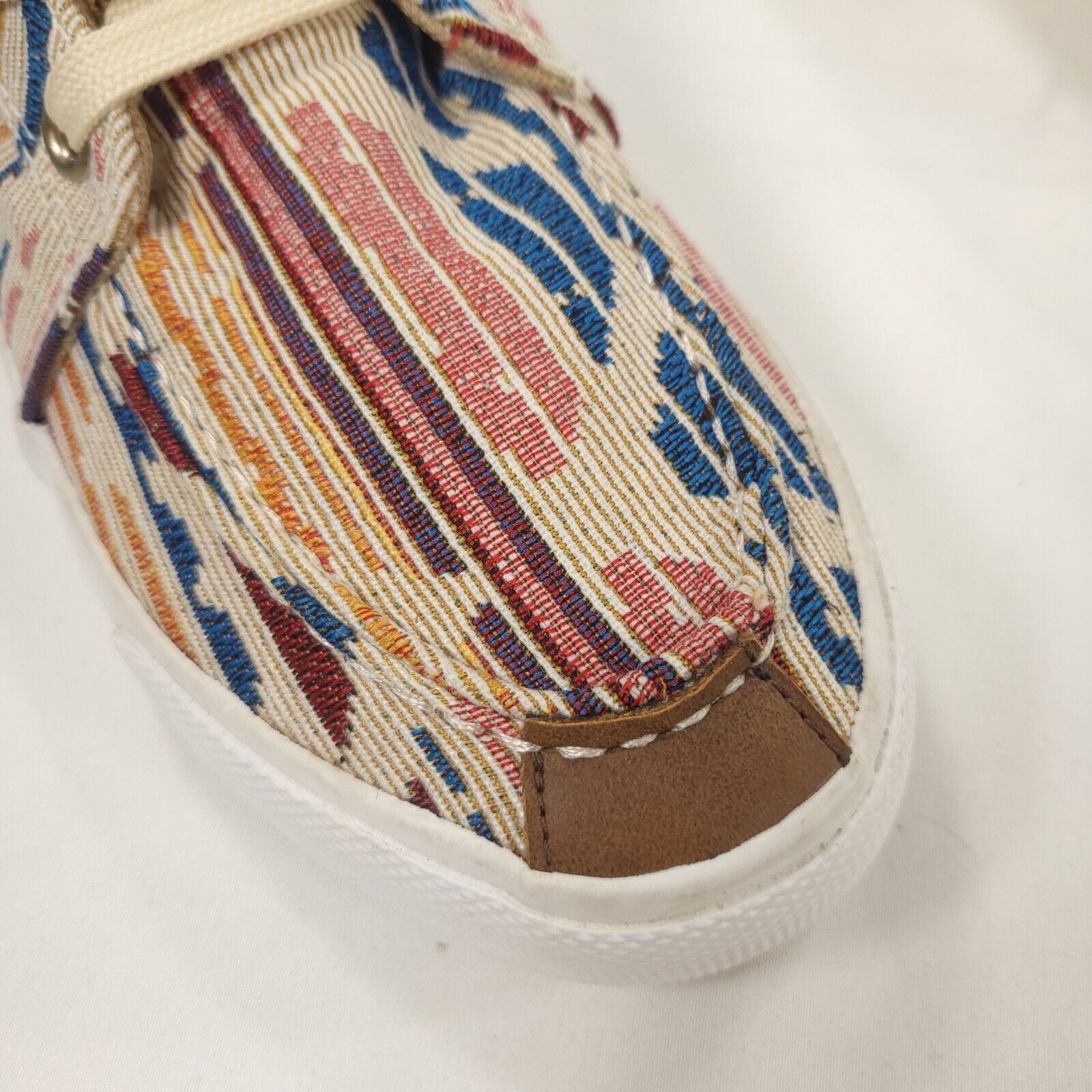 Roper Roper Casual Canvas Sneaker Shoe Womens Size 6 Multi Beige Size US 6 / IT 36 - 8 Thumbnail