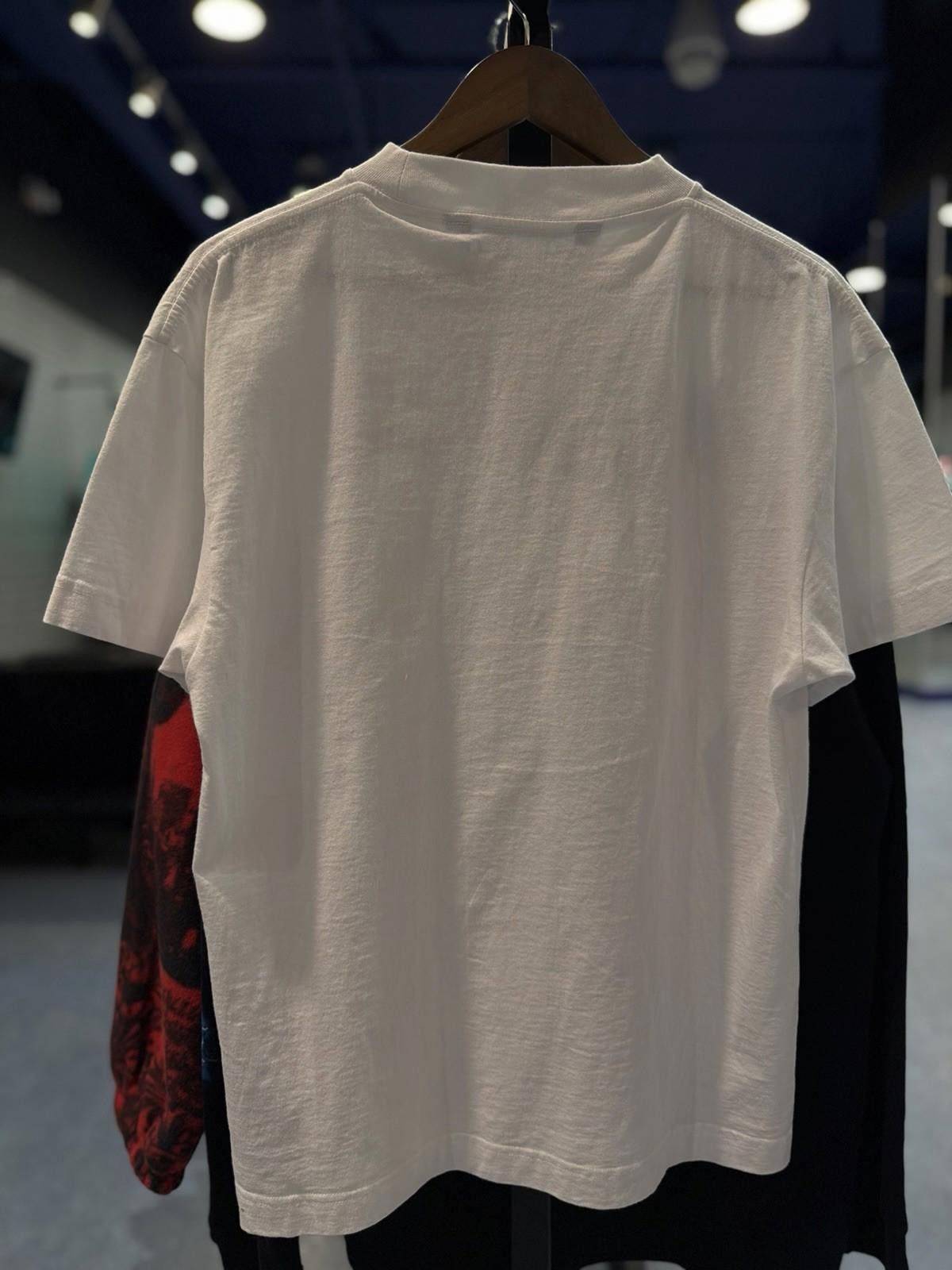 Palm Angels Size Small - Palm Angels Logo Crew T-Shirt ' White' Size US S / EU 44-46 / 1 - 8 Thumbnail