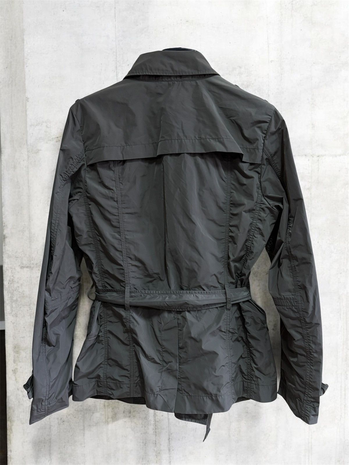 Diesel Diesel Green Double-Breasted Trench Coat M Light Windbreaker Size M / US 6-8 / IT 42-44 - 2 Thumbnail