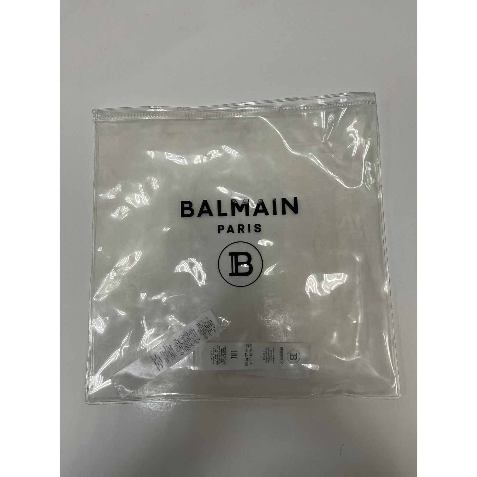 Balmain Balmain Paris Black Logo One Piece Swimsuit Size ONE SIZE - 4 Thumbnail