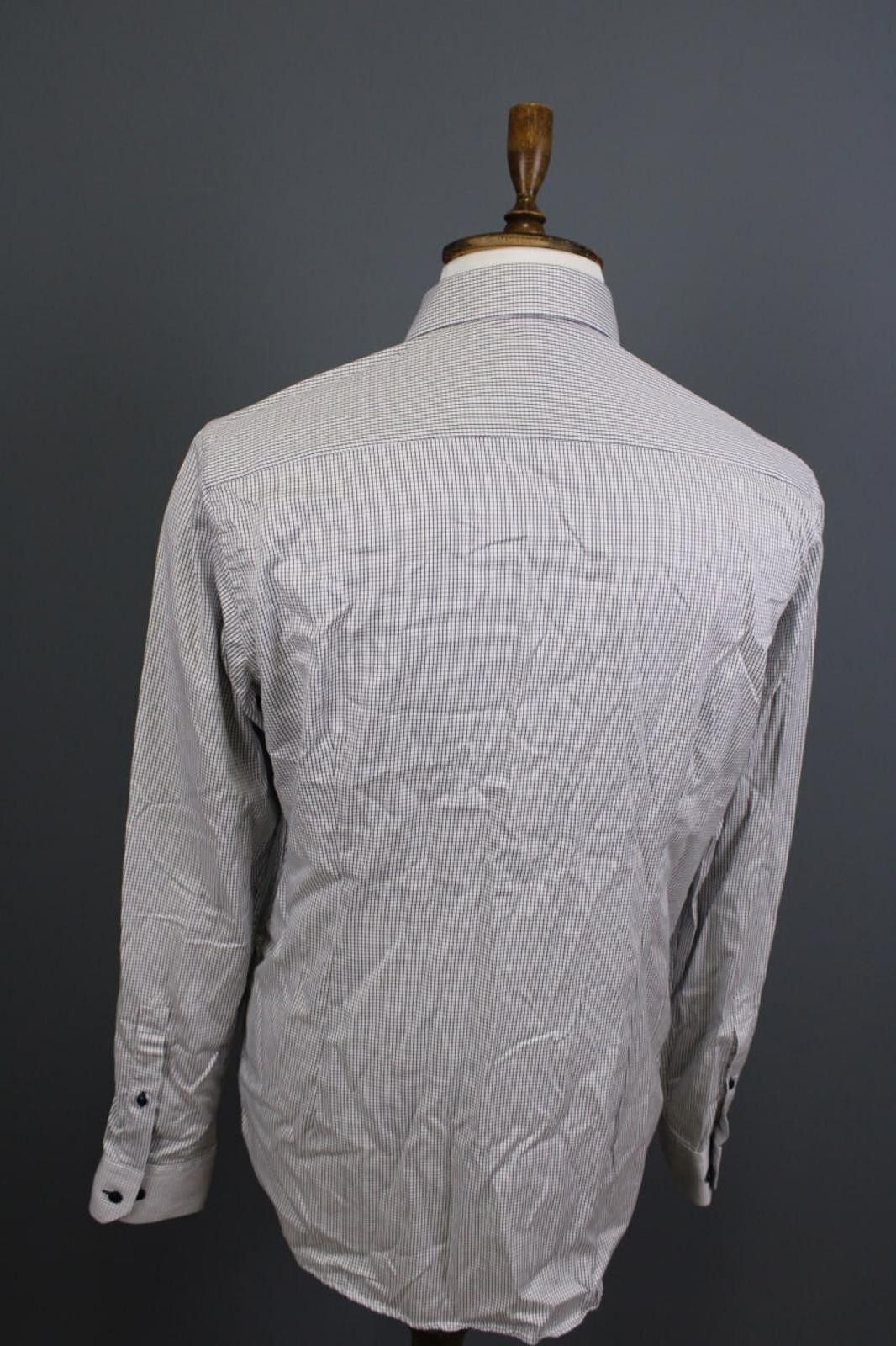 Eton Eton Contemporary Fit Check Button Down Shirt Size 41 / 16 Size US M / EU 48-50 / 2 - 10 Thumbnail