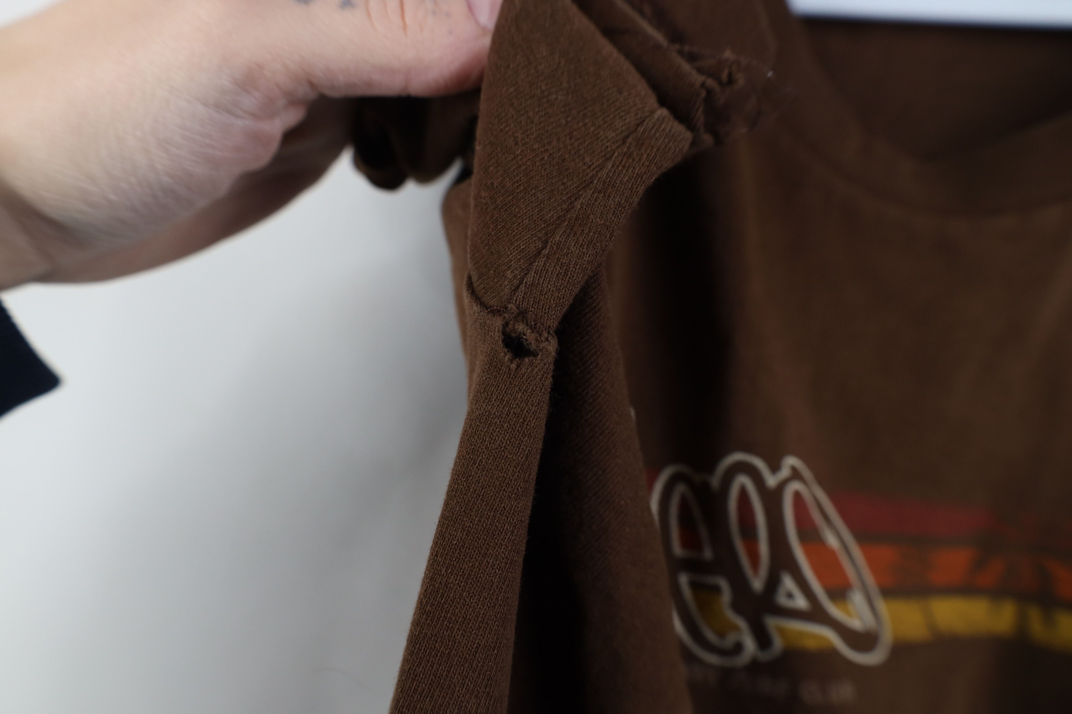 Aeropostale Vintage 90s Y2K Aeropostale Spell Surf Beach T-Shirt Brown Size US M / EU 48-50 / 2 - 10 Thumbnail