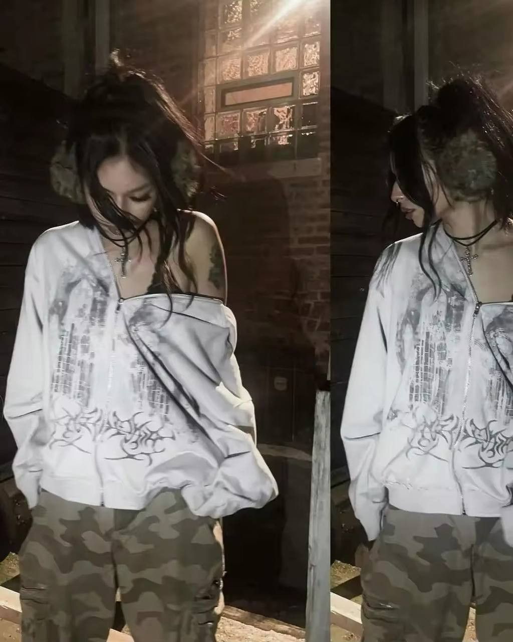 Japanese Brand × Vintage gothic-style zip hoodie Size US XL / EU 56 / 4 - 5 Thumbnail