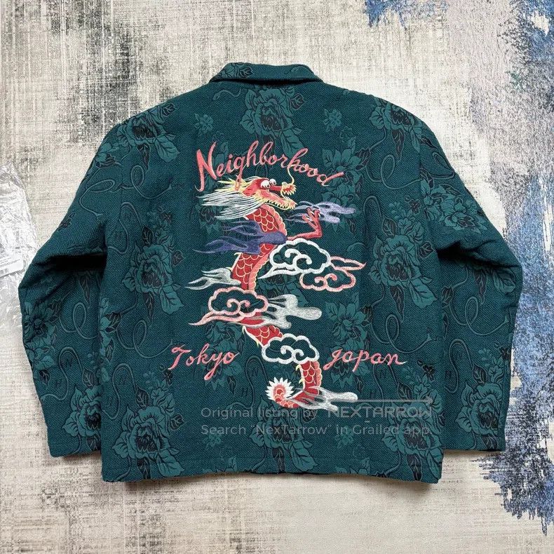 Neighborhood Neighborhood Brocade Embroidered Dragon Jacket Size US M / EU 48-50 / 2 - 6 Thumbnail