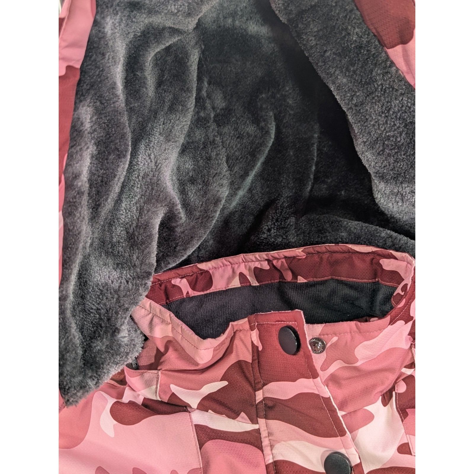 Other Pink Camo Ski Jacket Women’s M Thermal Waterproof Hooded Size M / US 6-8 / IT 42-44 - 6 Thumbnail