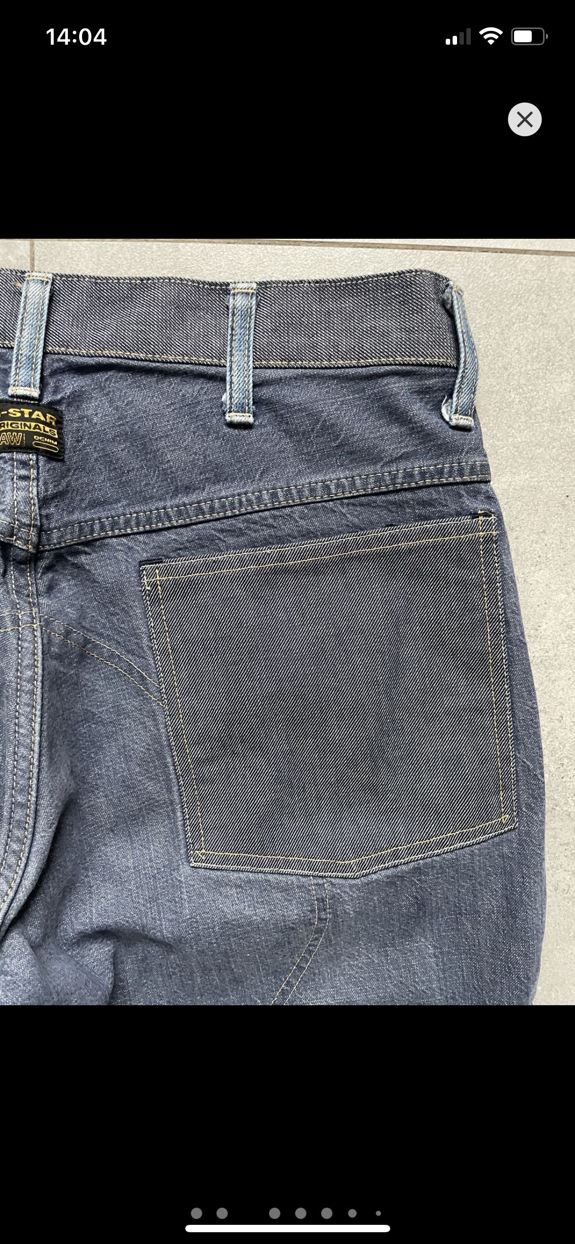G-Star G-STAR GSTAR RAW DOUBLEKNEE PATCHWORK DENIM BAGGY PANTS Size US 33 - 9 Thumbnail