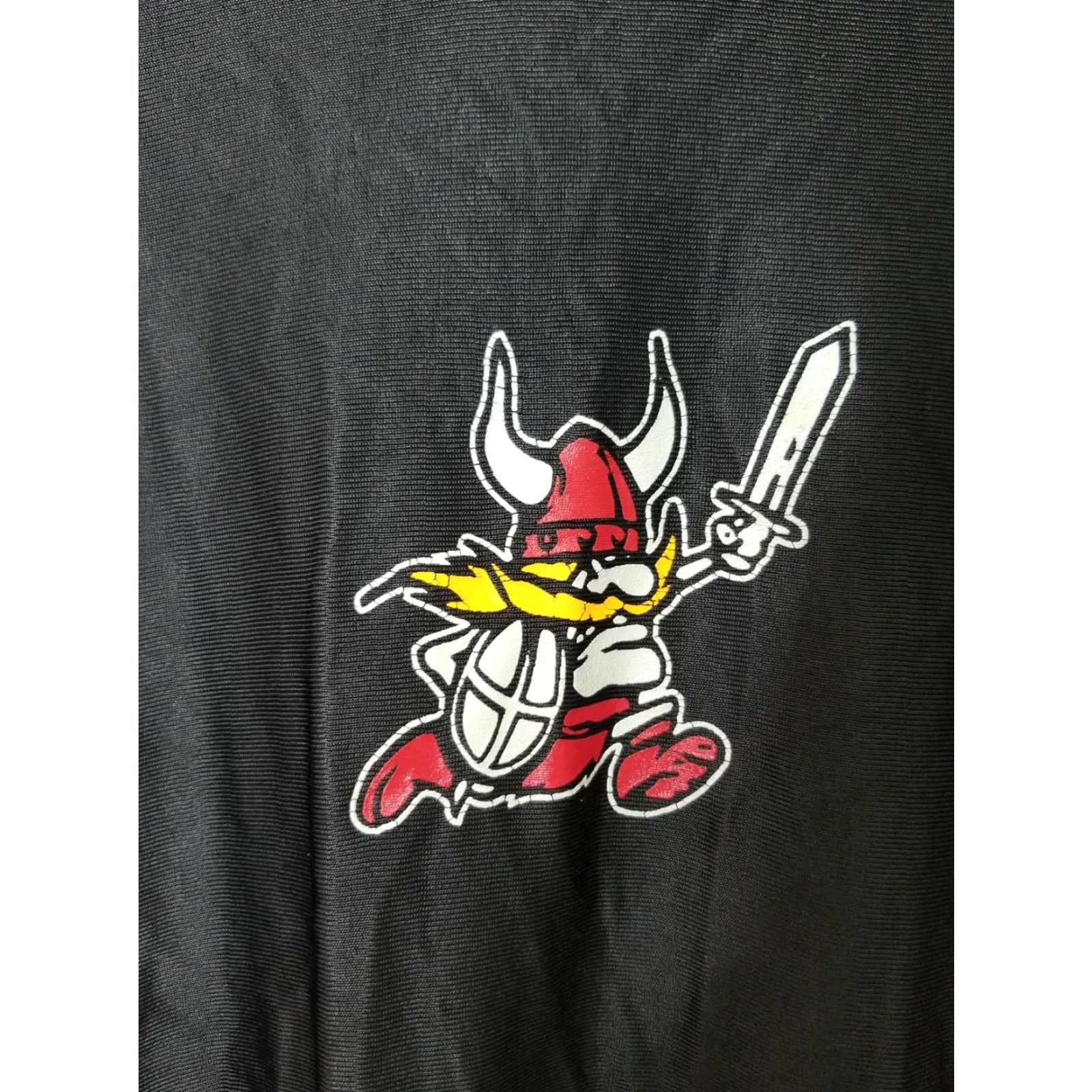 Russell Athletic VINTAGE Russell Athletic Tank Top Basketball Jersey Cartoon Viking Mens XL Black Size US XL / EU 56 / 4 - 4 Thumbnail