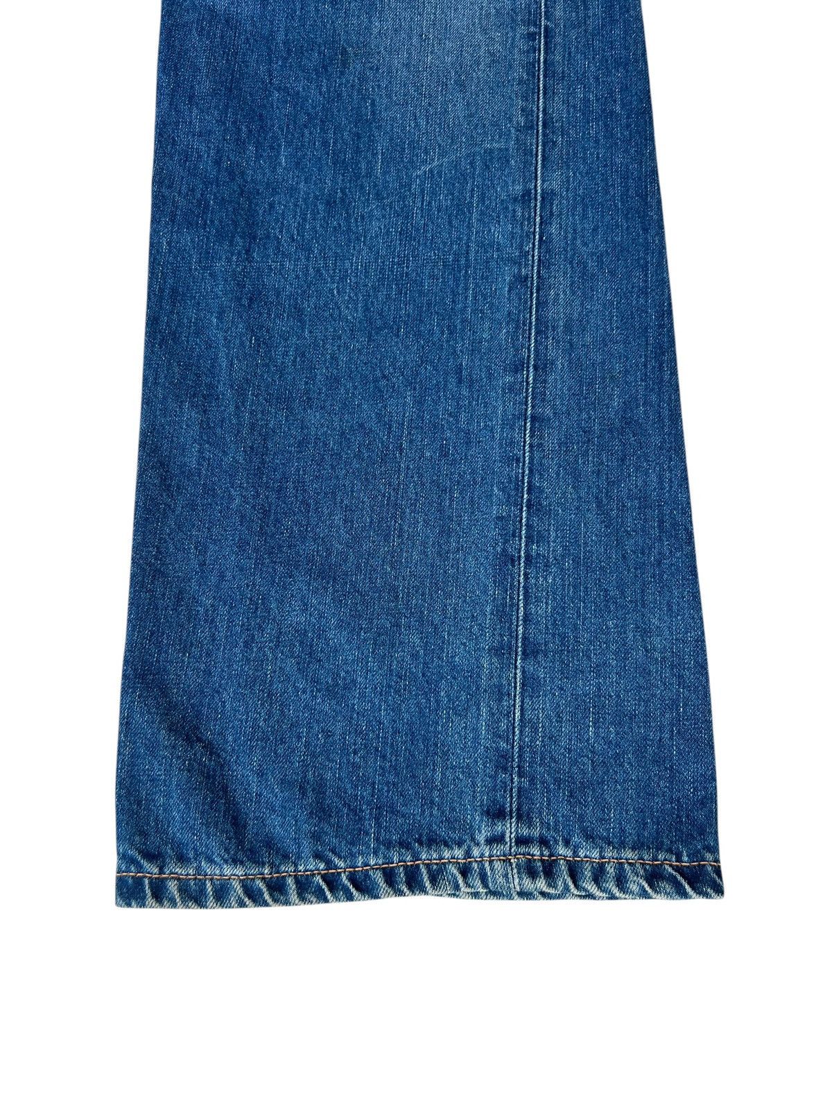 Lee × Vintage 90s Lee Cowboy Union Made Mud Denim Selvedge Jeans Size US 36 / EU 52 - 13 Thumbnail