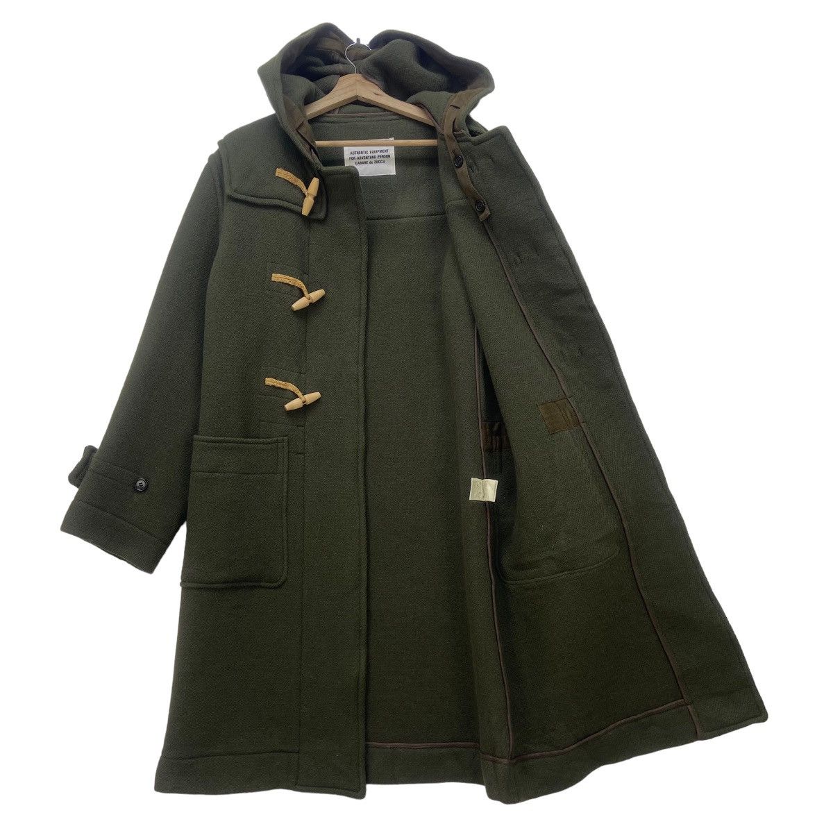 CABANE de ZUCCa Cabane de Zucca by Issey Miyake Wool Duffle Coat Size US S / EU 44-46 / 1 - 4 Thumbnail