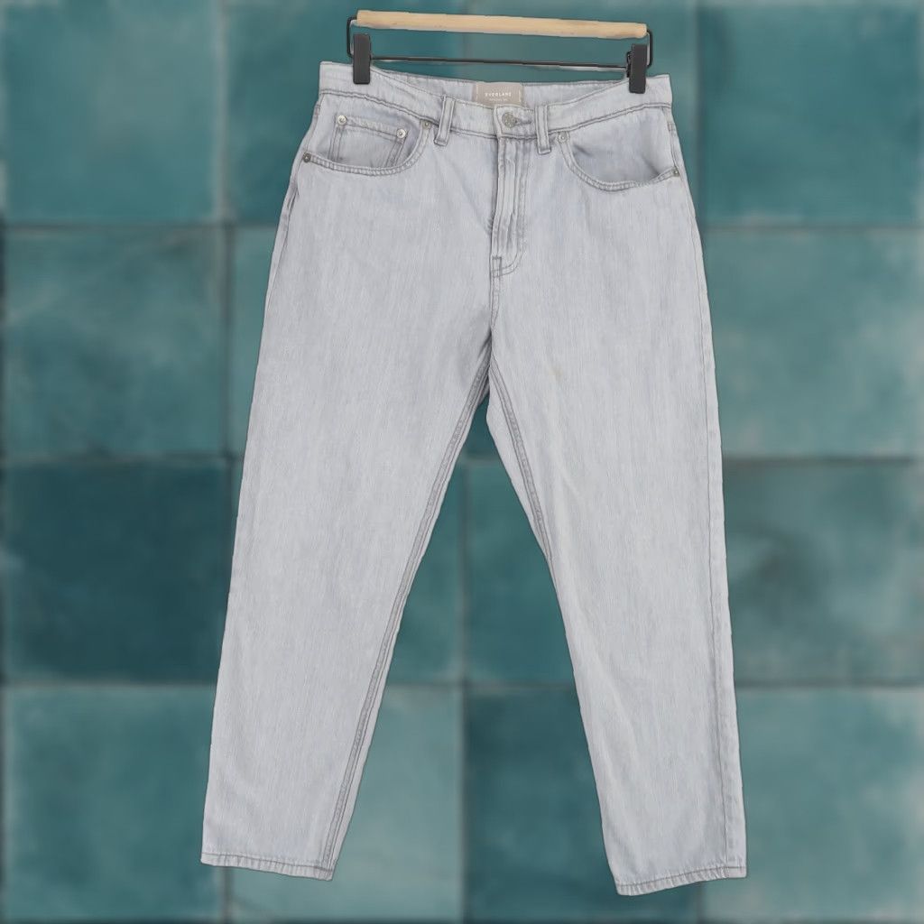 Everlane Everlane Jeans Womens 28 Regular Gray 100% Cotton Denim Size 28" / US 6 / IT 42 - 1 Thumbnail