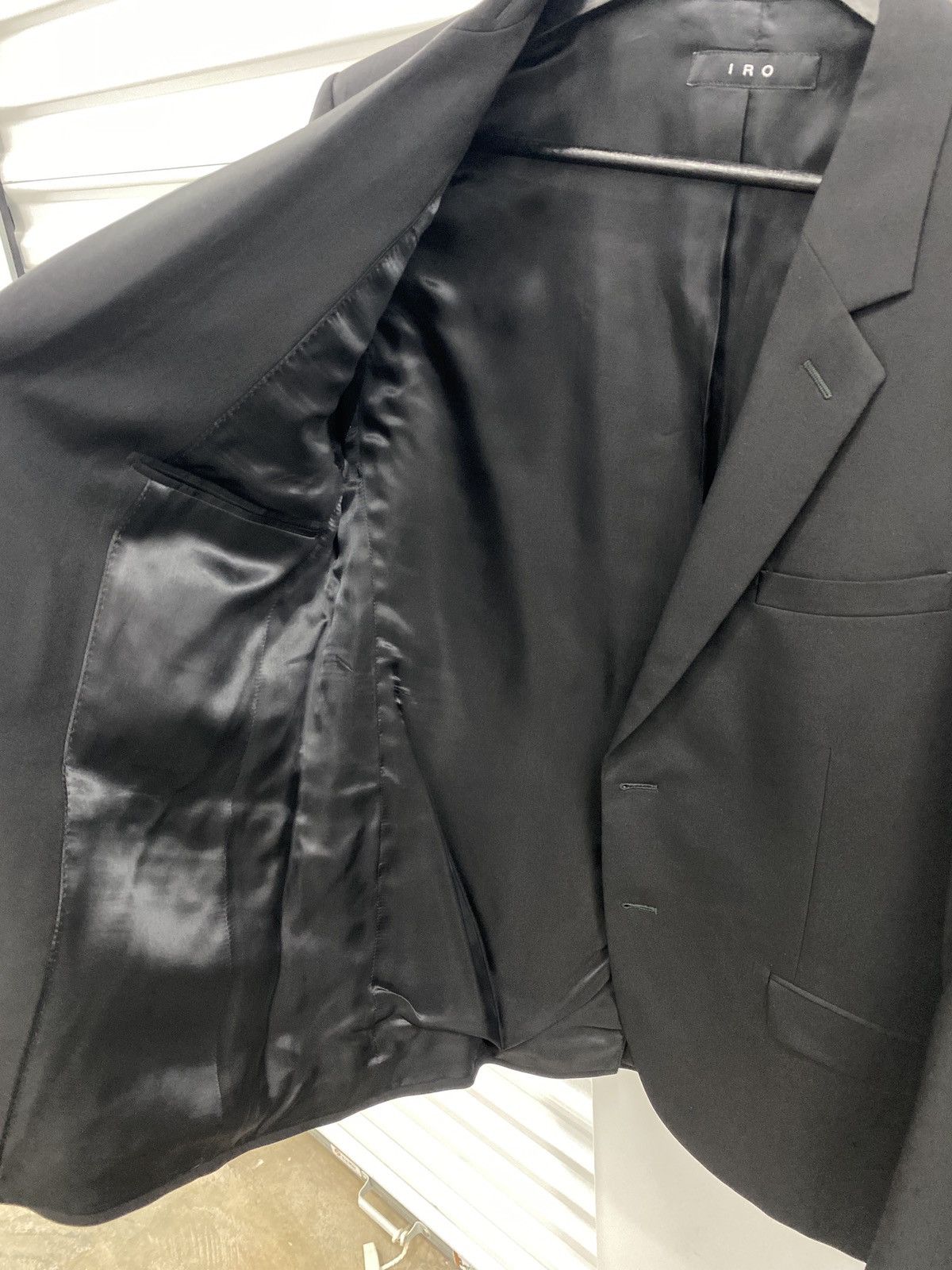 Iro NWT Iro Black Wool Blazer Size 40R - 7 Thumbnail