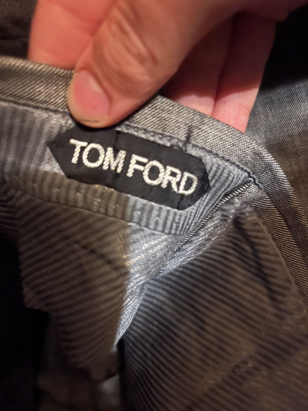 Tom Ford Tom ford grey wool trousers w34 Size 40R - 5 Thumbnail