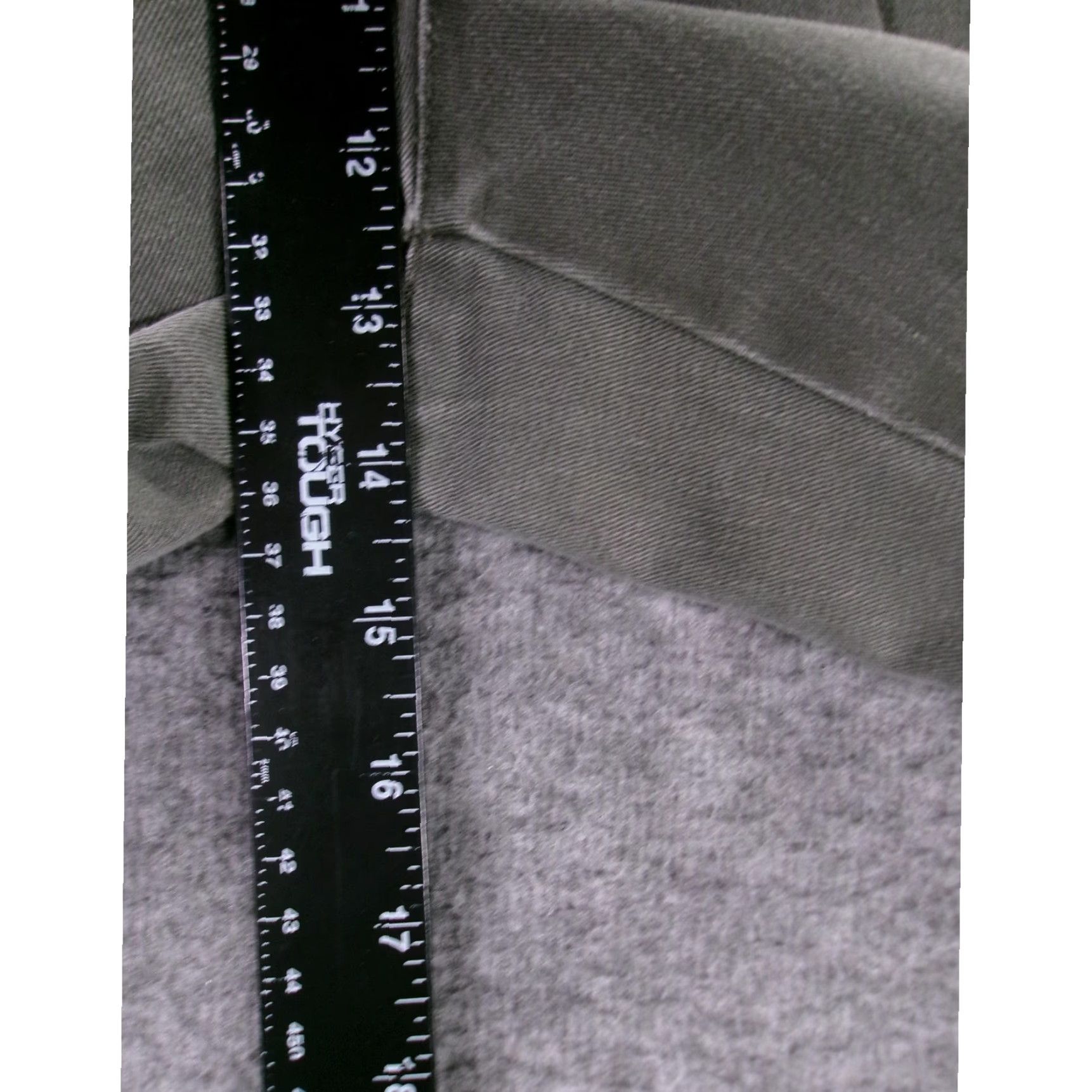 Croft & Barrow VINTAGE Croft Barrow Pants Mens 36X29 Gray Pleated Distressed Classic Workwear Pants Size US 36 / EU 52 - 6 Thumbnail