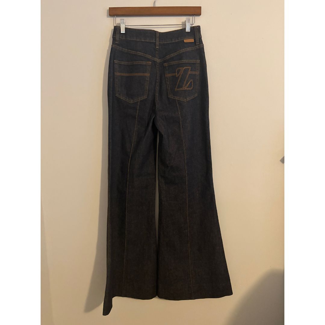 Zimmermann Zimmermann High-Rise Flared Jeans- Size 28 Size 28" / US 6 / IT 42 - 3 Thumbnail