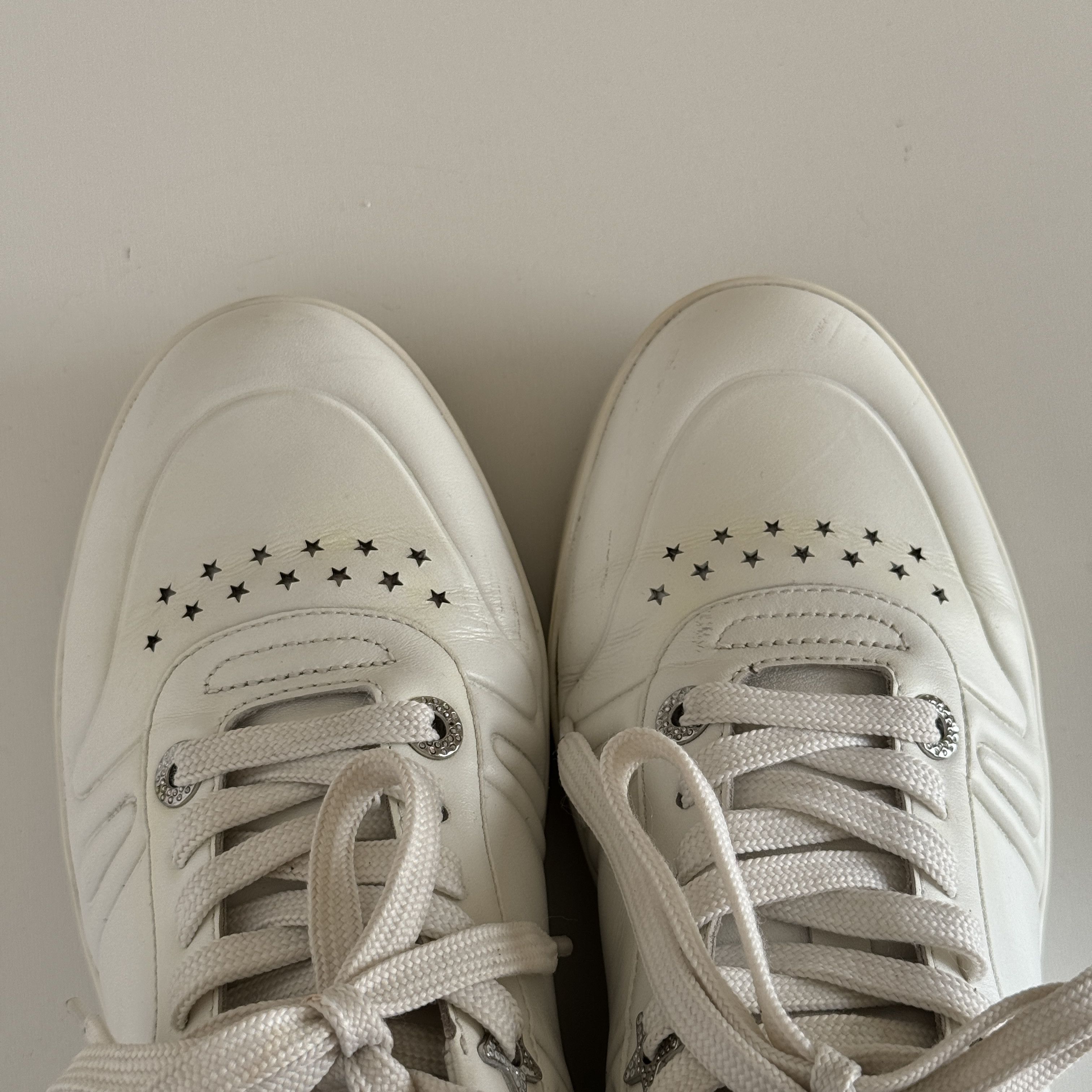 Jimmy Choo Jimmy Choo lace up sneaker (hawaii/F CLF) sz US 8.5 Size US 8.5 / IT 38.5 - 5 Thumbnail