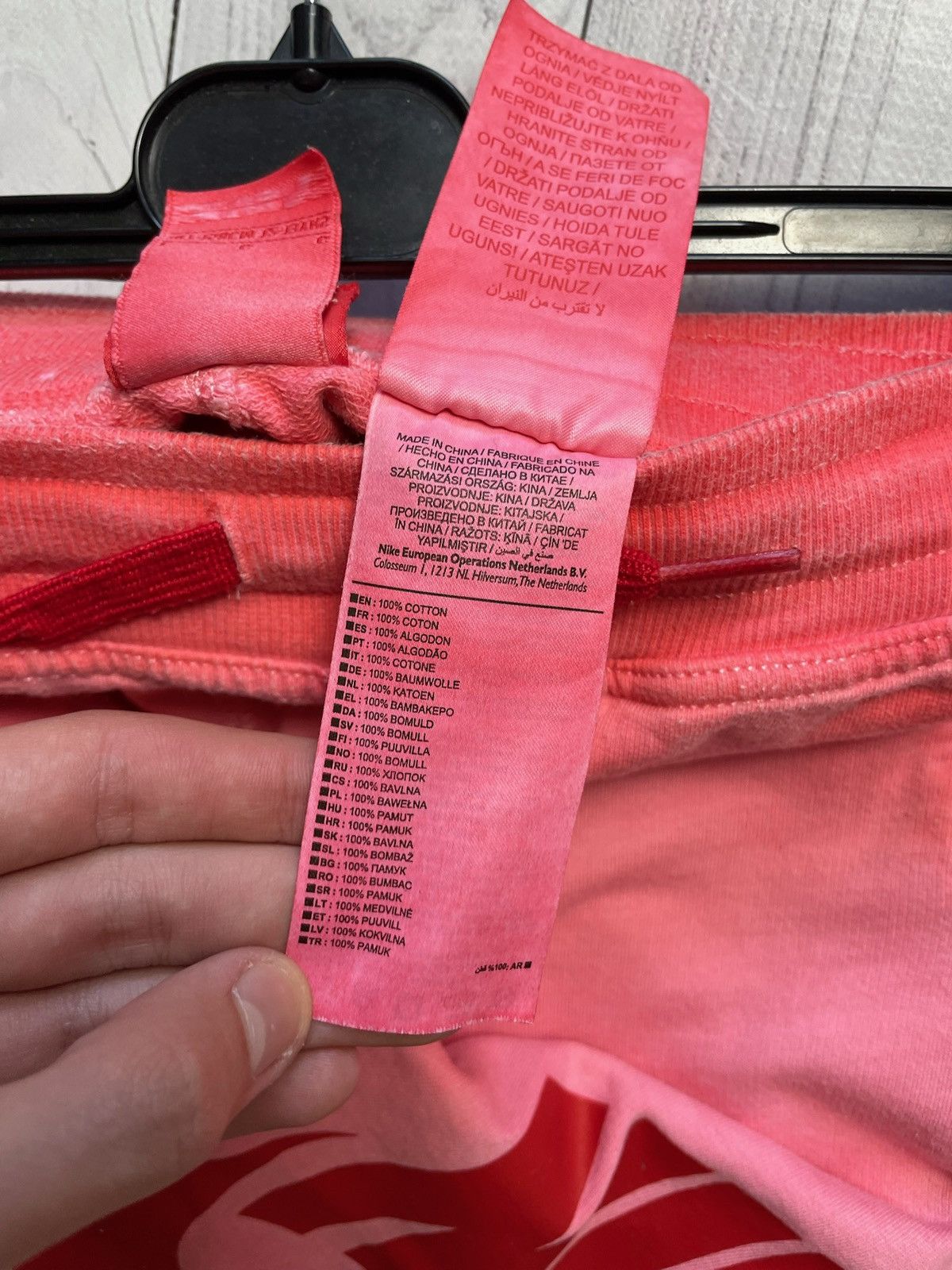 Nike × Vintage Vintage Nike tracksuit pink size Xs shorts + hooded vest Size US XS / EU 42 / 0 - 11 Thumbnail