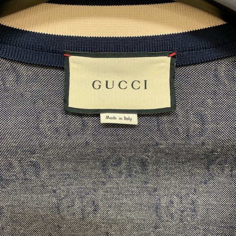 Gucci Gucci Red Blue Printed Zip Jacket-2506 Size S / US 4 / IT 40 - 4 Thumbnail