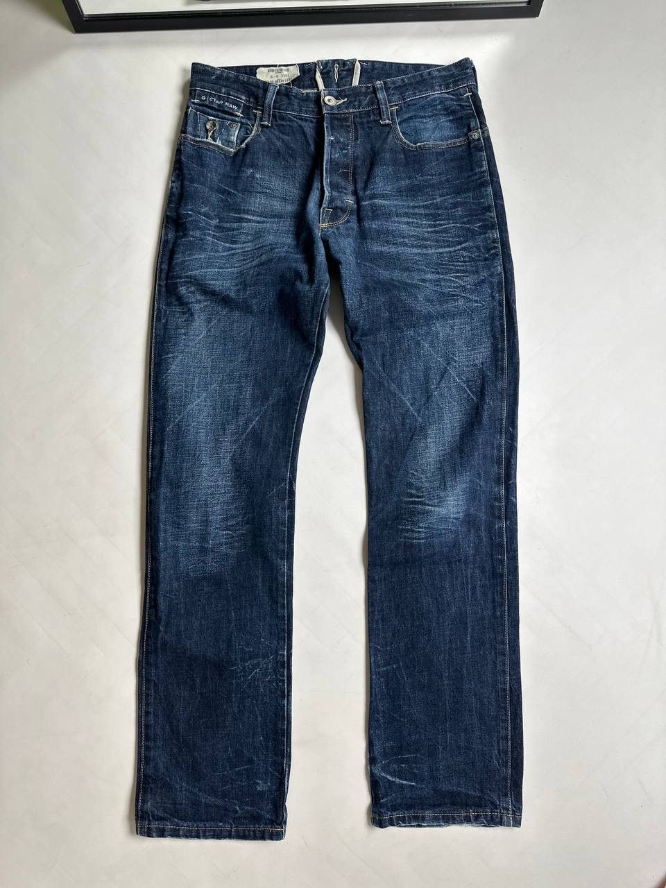 G-Star Vintage G Star Raw Demin Washed Jean Japanese Y2k Size US 32 / EU 48 - 6 Thumbnail