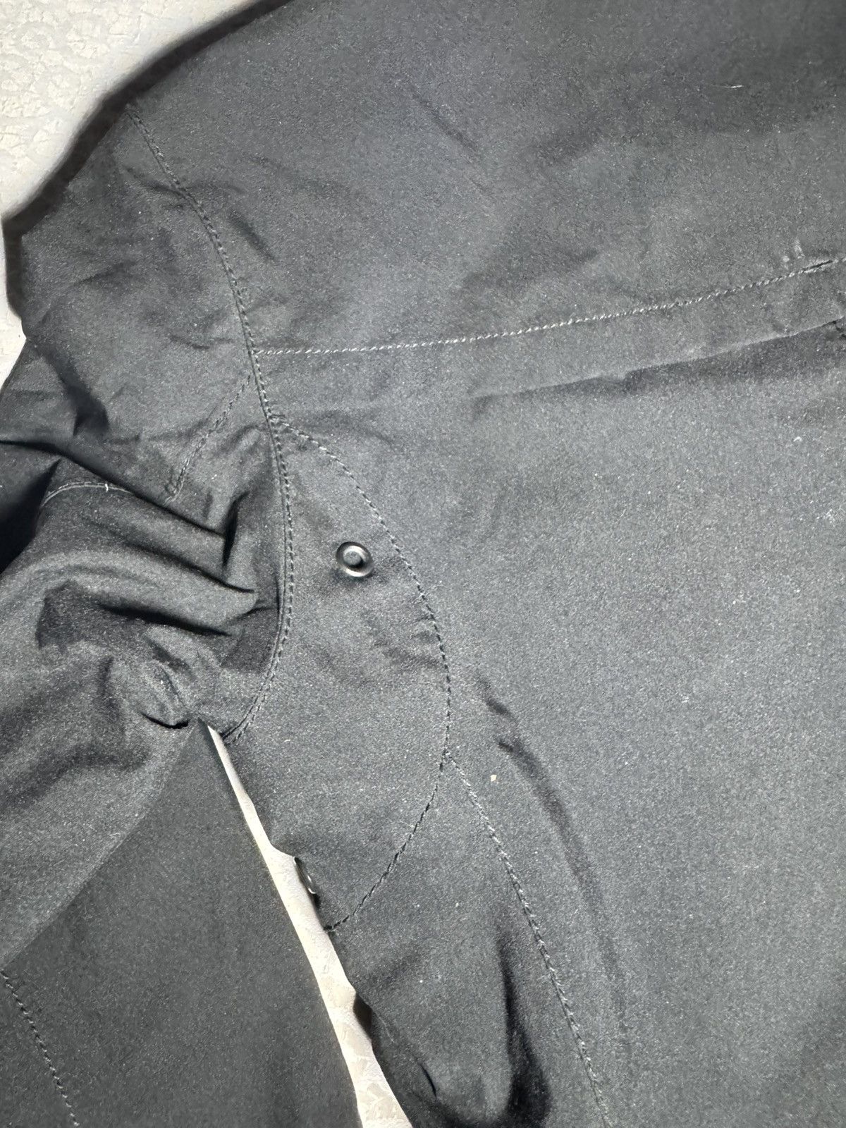 Prada Prada Black Technical Jacket / Red Logo Detail Size S / US 4 / IT 40 - 4 Thumbnail