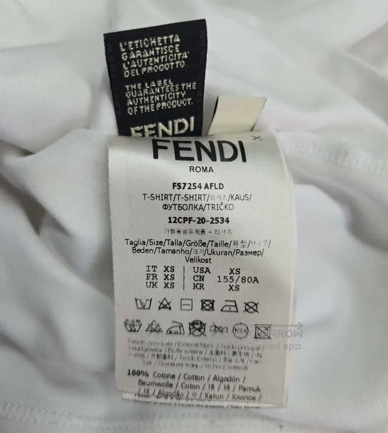 Fendi Fendi Solid short-sleeve Size XS / US 0-2 / IT 36-38 - 8 Thumbnail