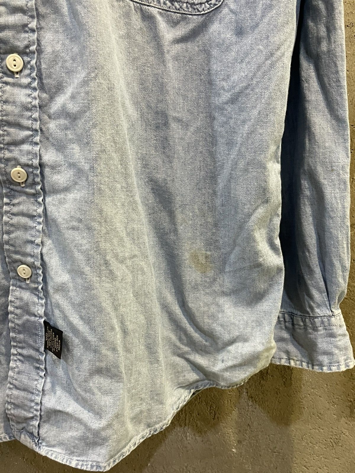 RRL Ralph Lauren RRL Ralph Lauren Western Denim L/S Button Up Shirt Size US L / EU 52-54 / 3 - 22 Thumbnail