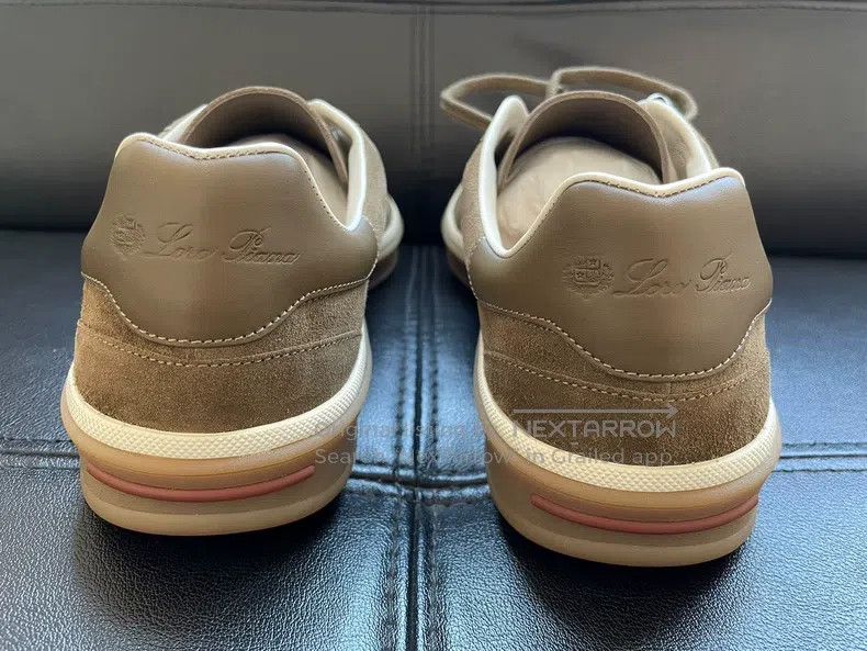 Loro Piana LORO PIANA Tennis Walk Round Toe Fashion Lacing Casual Low Size US 12 / EU 45 - 7 Thumbnail