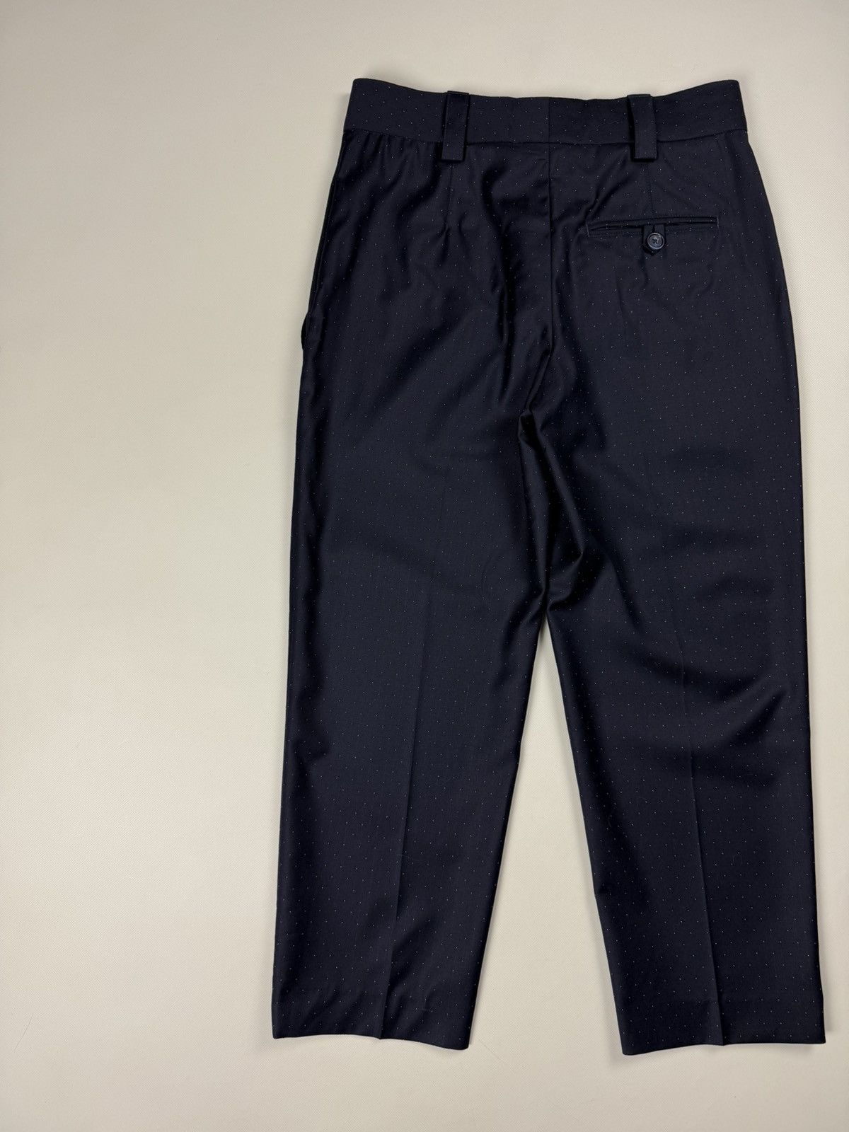 Acne Studios Acne Studios Trea Dot Suit Cropped Wool Dress Pants Trousers Size 25" / US 0 / IT 36 - 16 Thumbnail