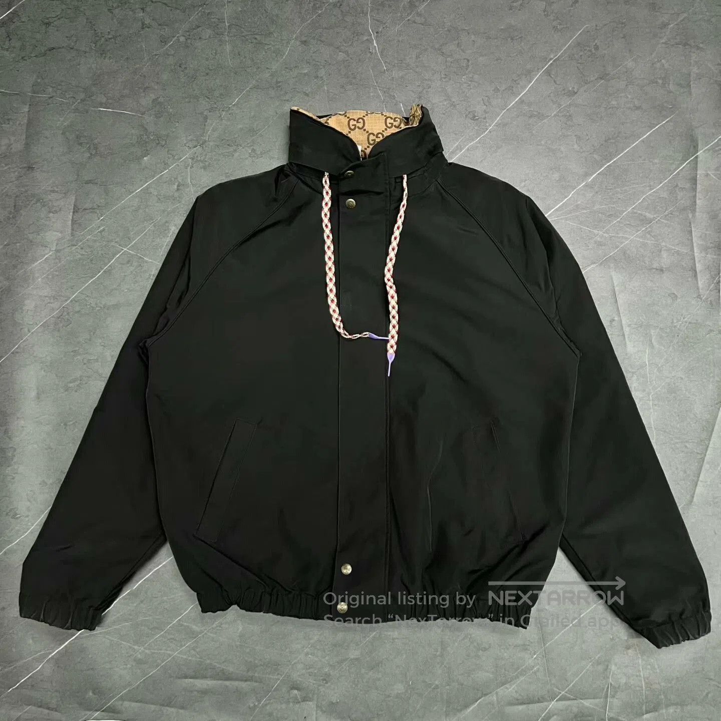 Gucci gucci double g logo reversible quilted jacket. Size US L / EU 52-54 / 3 - 3 Thumbnail