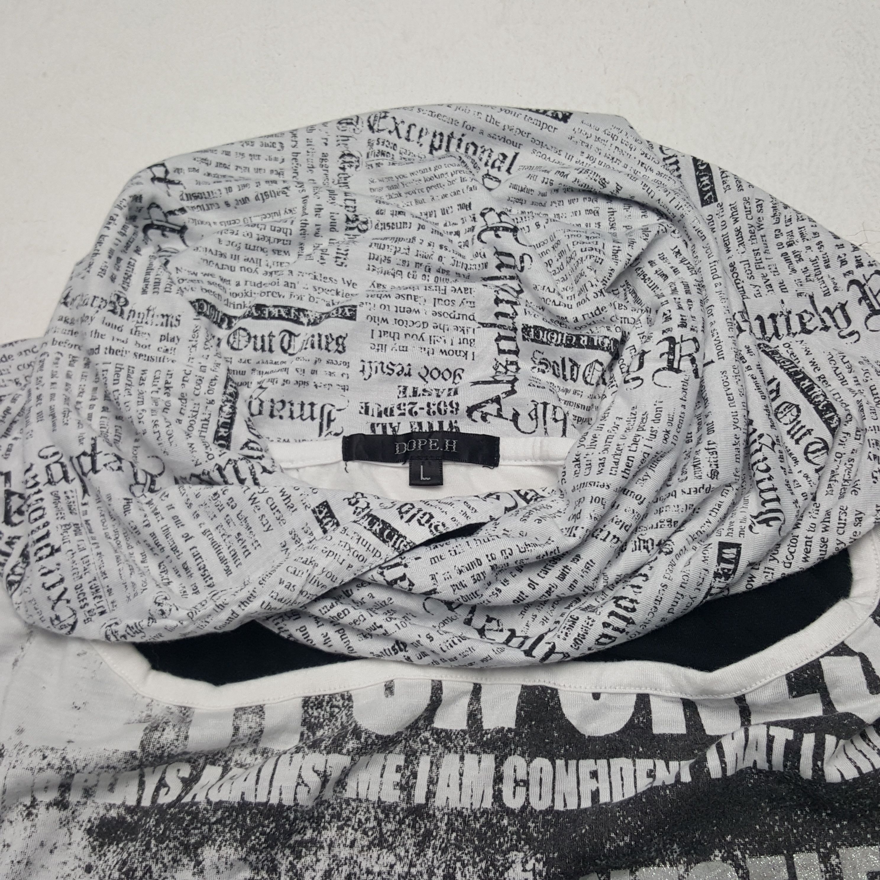 If Six Was Nine × Vintage Vintage Dope.H Uncommon Japanese Grunge Style Tshirt Size US XS / EU 42 / 0 - 4 Thumbnail