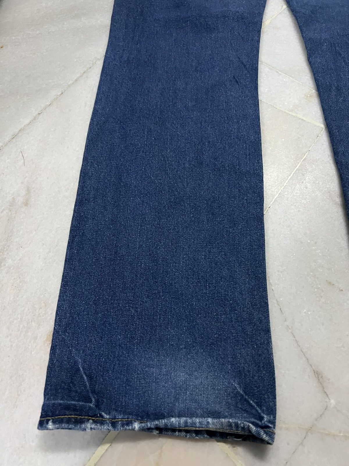Japanese Brand 💥Rare Japanese Brand Sukajan Distress Jean Size US 33 - 12 Thumbnail
