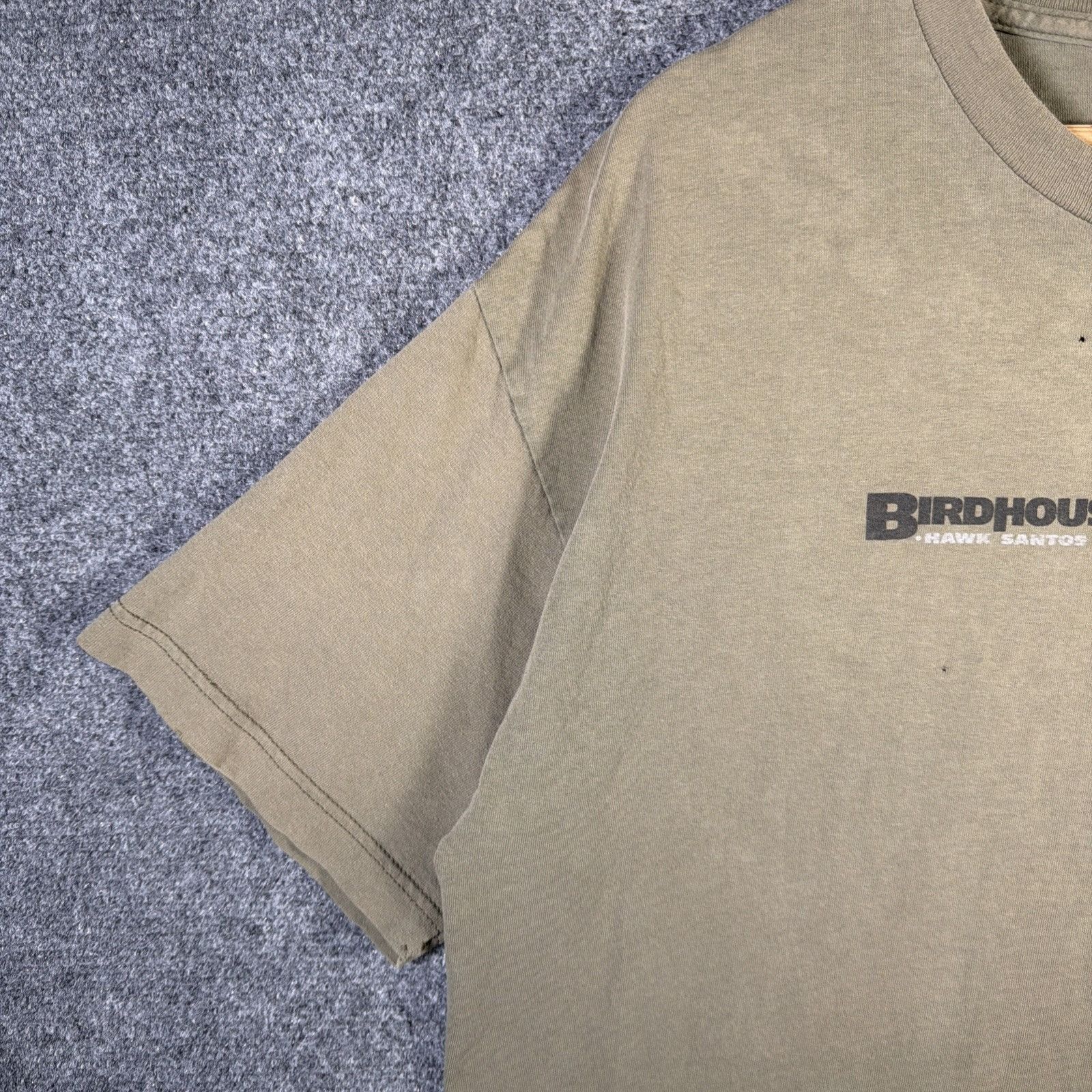 Blind Skateboards Vintage Birdhouse Shirt Mens XL Green 90s Tony Hawk Skate Size US XL / EU 56 / 4 - 3 Thumbnail