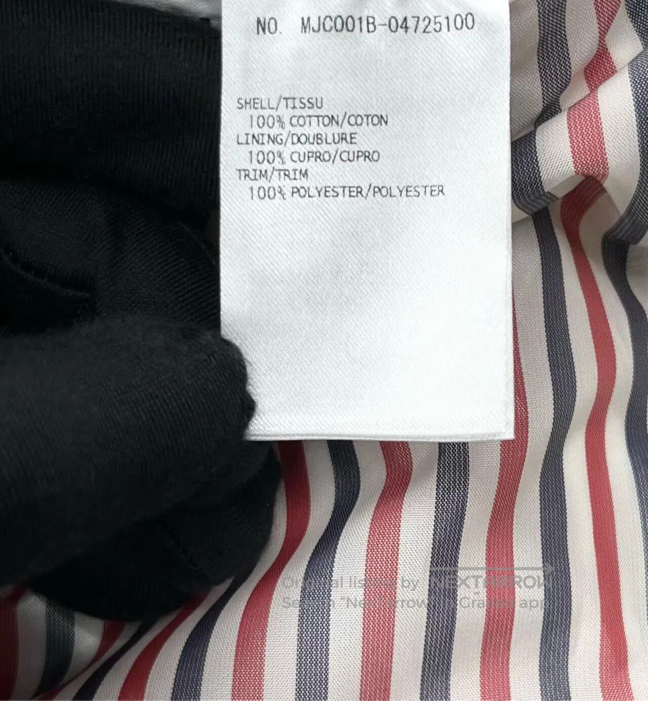 Thom Browne Thom Browne Corduroy Stripe Anchor Logo Blazer. Size US M / EU 48-50 / 2 - 6 Thumbnail