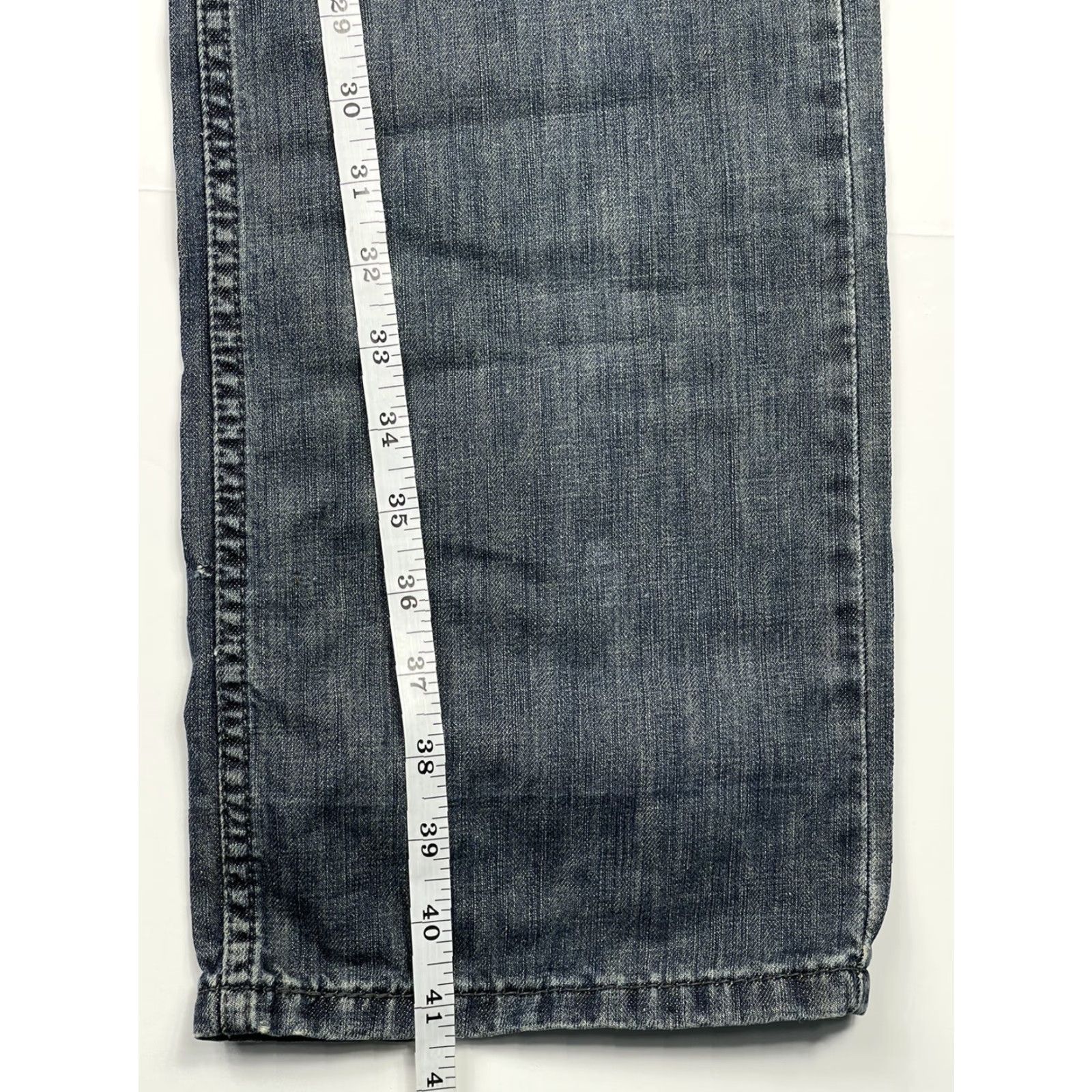 Levi's Levi's 514 Regular Fit Straight Leg Denim Jeans Blue Medium Wash 34x34 Mens Classic Size US 32 / EU 48 - 8 Thumbnail