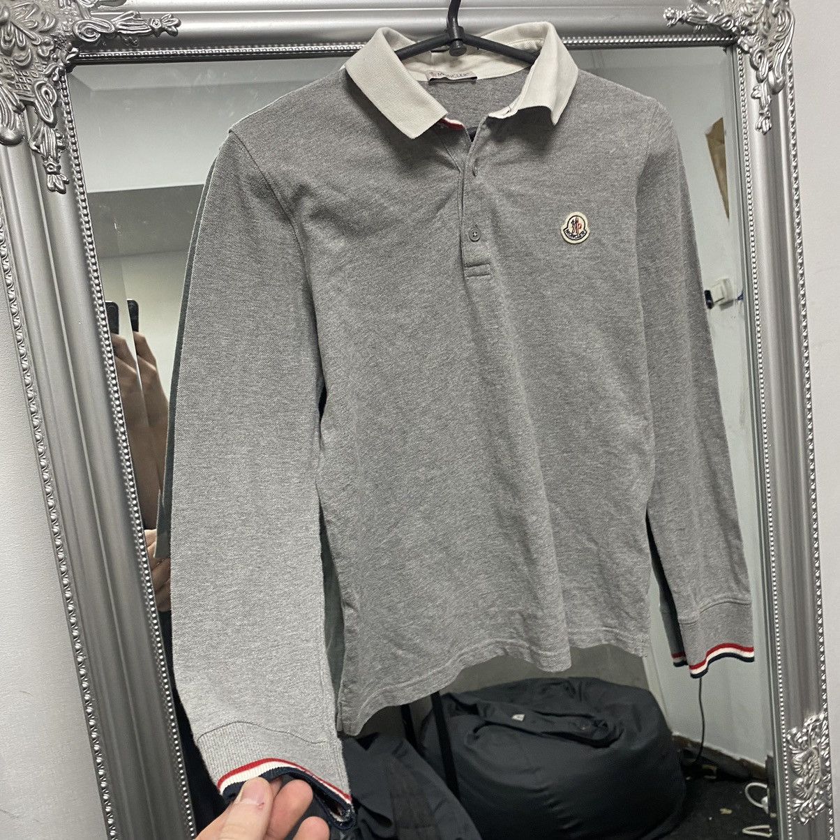 Moncler Moncler Long Sleeve Polo T Shirt Size US XS / EU 42 / 0 - 4 Thumbnail