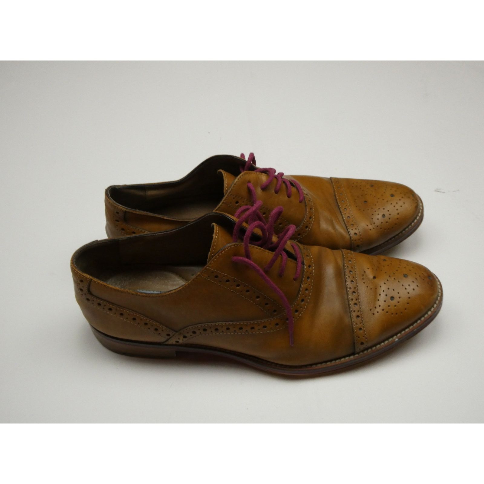 Johnston & Murphy Johnston & Murphy oxford dress shoes, size: 10.5, brown Size US 10.5 / EU 43-44 - 1 Thumbnail