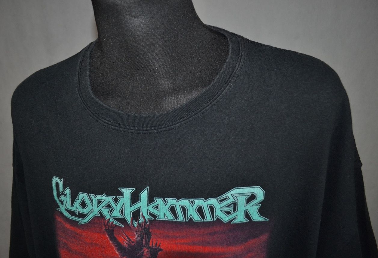 Band Tees × Vintage Gloryhammer Legends From Beyond The Galatic Terrorvortex Size US XXL / EU 58 / 5 - 4 Thumbnail