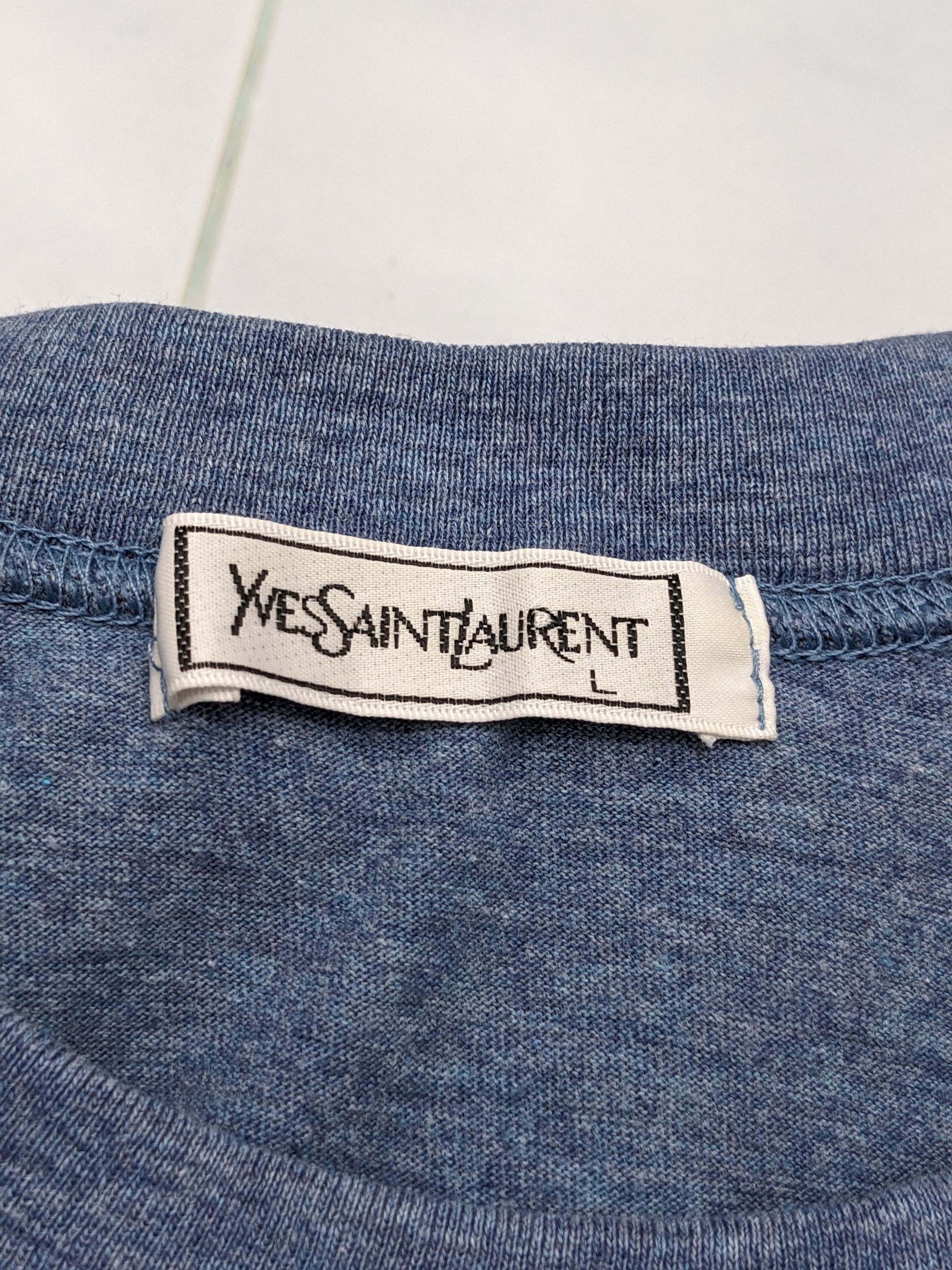 Yves Saint Laurent YVES SAINT LAURENT PARIS TSHIRT Size US L / EU 52-54 / 3 - 9 Thumbnail